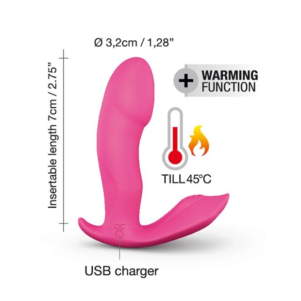 DORCEL Vibrator Geheimnis Klitoris Rosa
