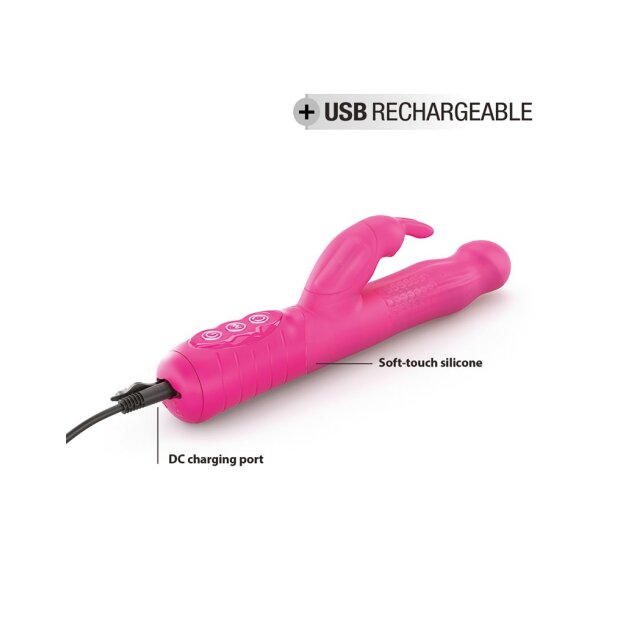 DORCEL Baby Rabbit 2.0 Rabbit Vibrator Pink 22 cm ⌀ 2,9 cm