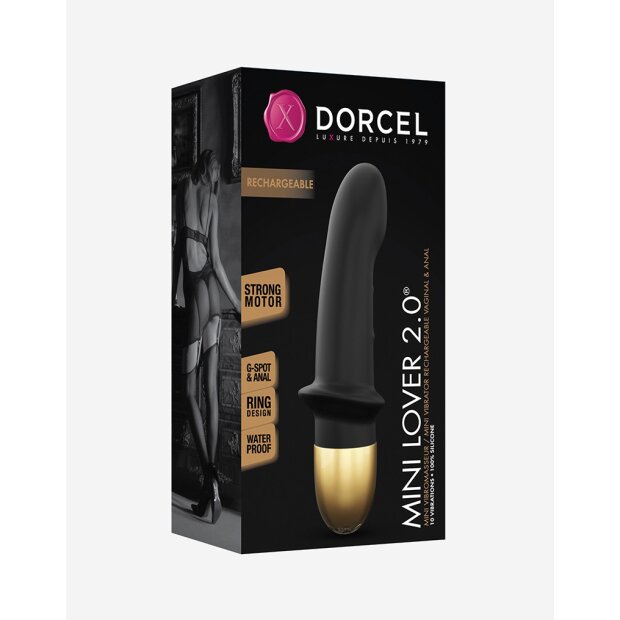 DORCEL Vibromasseur Mini Lover 2.0 noir