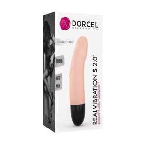DORCEL Real Vibration S Vibrator Beige 16 cm ⌀ 3,4 cm