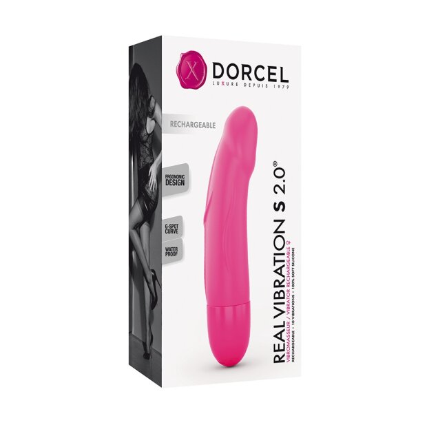 DORCEL Vibromasseur Real Vibration S 2.0 rose