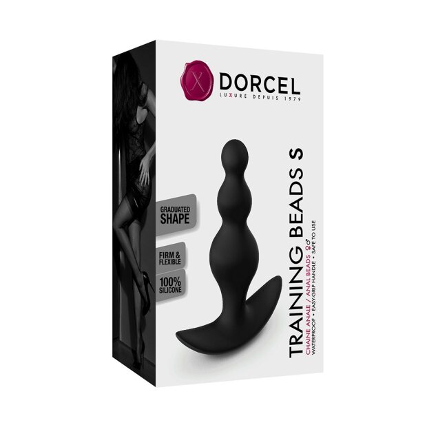 DORCEL Plug anal perles dentraînement taille S