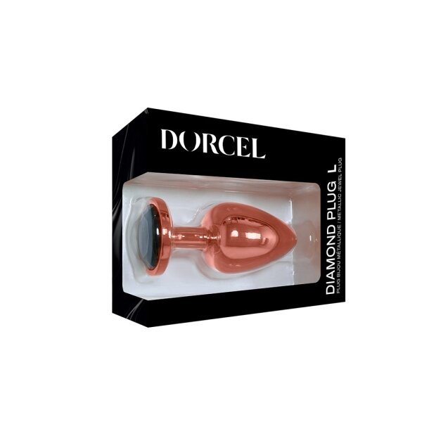 DORCEL Diamond Plug L - Rose 4.1 cm