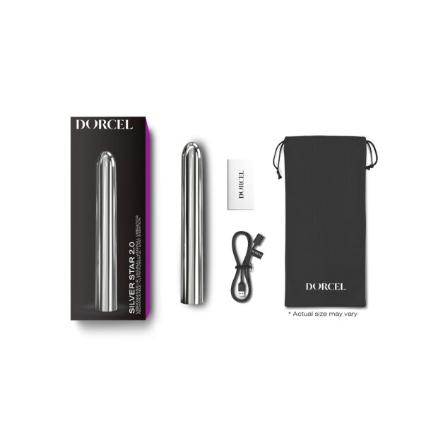 DORCEL Vibromasseur Silver Star 2.0 argent