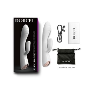 DORCEL vibromasseur Rabbit chauffant blanc