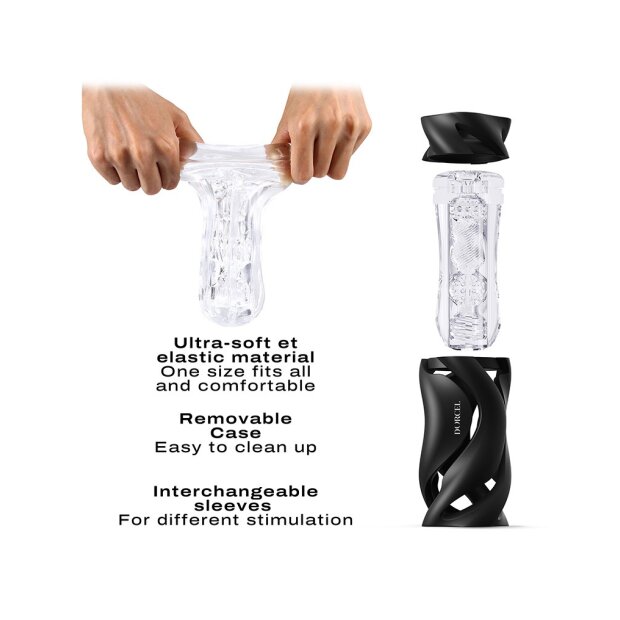 DORCEL Deep Blow Masturbator Schwarz