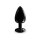 DORCEL Plug diamant DORCEL taille L - Noir 4,1 cm