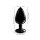 DORCEL Plug diamant DORCEL taille L - Noir 4,1 cm