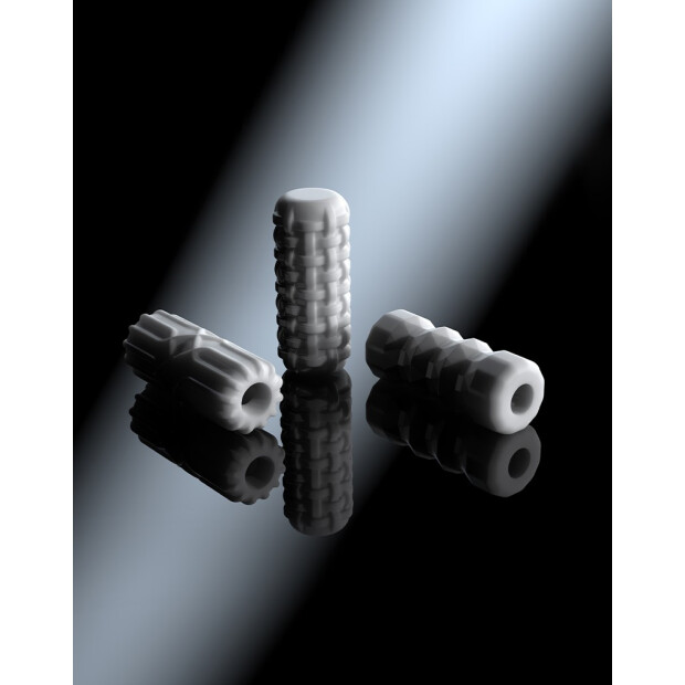 DORCEL Textured Masturbator Cup - Exotic White