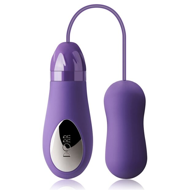 Dorr Fulfilled Vibrator with Interchangeable Attachments Purple