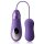 Dorr Fulfilled Vibrator with Interchangeable Attachments Purple