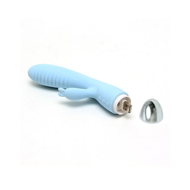 Leten Faye 2 Rabbit Vibrator Blau