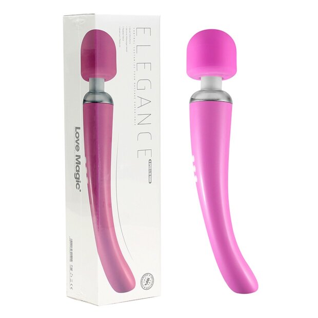 Love Magic Elegance Recharge Vibrator 29,3 cm Rosa