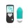 Love to Love Vibrator with Remote Control 8 cm Turquoise