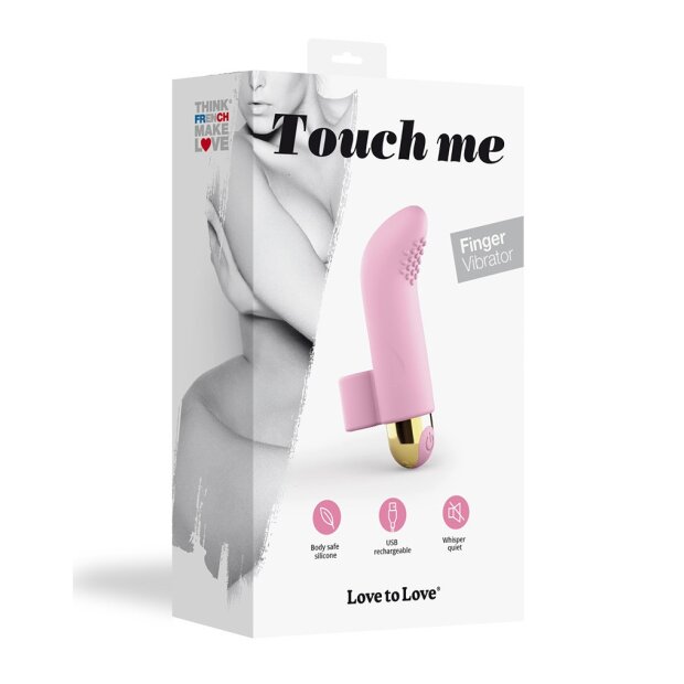 Love to Love Vibromasseur avec 10 modes de vibration Rose