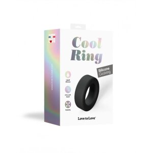 Love to Love Cock Ring Ø 3 cm Black