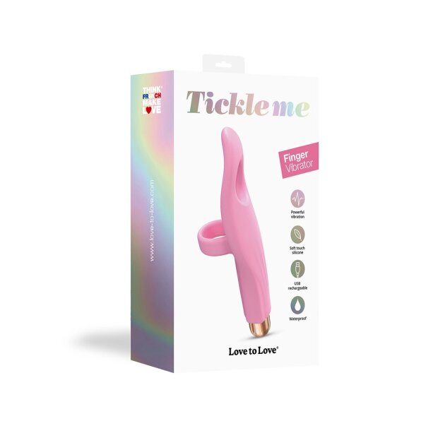 Love to Love Finger Vibrator Pink