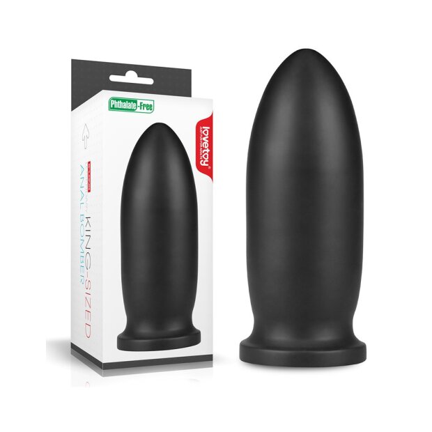 LoveToy Anal Plug Ø 8,5 cm Schwarz