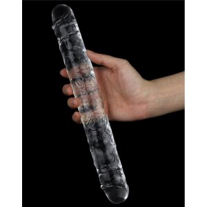 LoveToy Double Dildo 30 cm Transparent