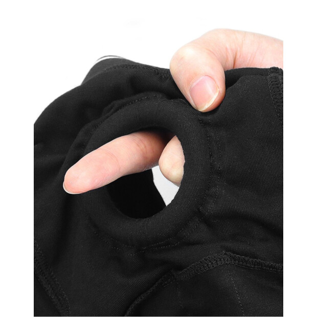 LoveToy Unisex Strap On Boxershorts aus Baumwolle Schwarz M