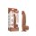 LoveToy - Sliding Skin Dildo 31 cm - Brown