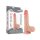LoveToy - Sliding Skin Dildo 19.5 cm (Ø 3.7 cm) - Nude