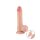 LoveToy - Sliding Skin Dildo 20 cm (Ø 3.9 cm) - Nude