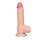 LoveToy - Sliding Skin Dildo 20 cm (Ø 3.9 cm) - Nude