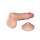 LoveToy - Sliding Skin Dildo 20 cm (Ø 3.9 cm) - Nude