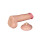 LoveToy - Sliding Skin Dildo 20.8 cm (Ø 4 cm) - Nude