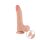 LoveToy - Sliding Skin Dildo 22 cm (Ø 4.3 cm) - Nude