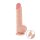 LoveToy - Sliding Skin Dildo 24 cm (Ø 4.3 cm) - Nude