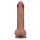 Lovetoy Dual Layered Silicone Dildo Realistisch Braun 19,5 cm