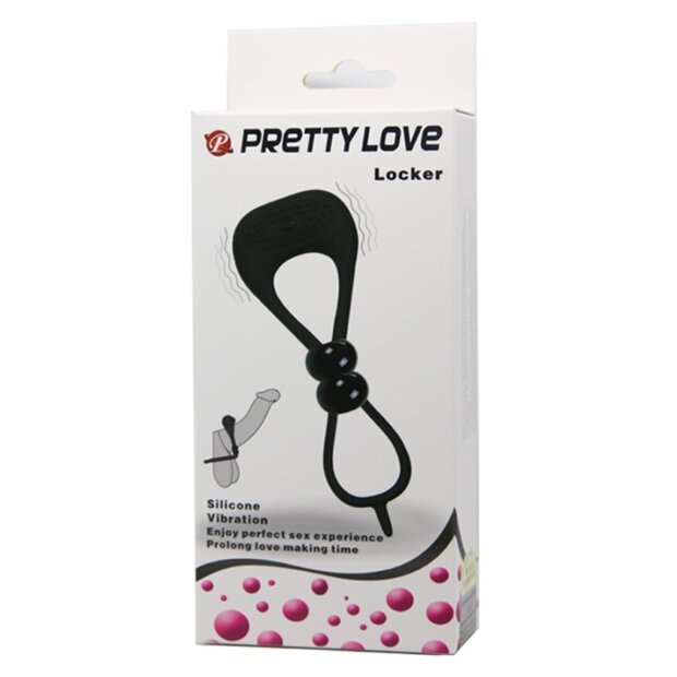 Pretty Love Locker  Vibrating cockring