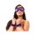 Rimba Soft Bondage Set Purple/Black 3 Pieces