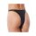 Rimba Open Crotch Brief Click Fastening One Size Black