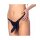 Rimba Strap-on String with Latex Dildo 13 cm Black