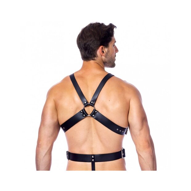 Rimba Body harness with cockring Ø 40 and 50 mm.