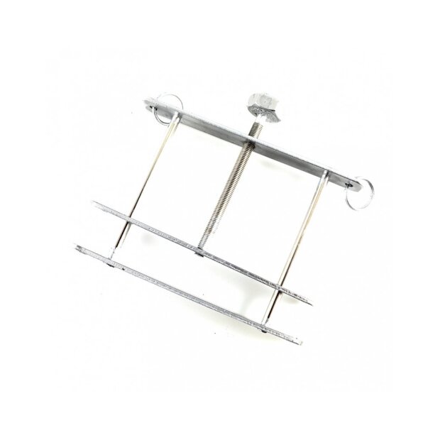 Rimba Metall Squeezer für Hoden, Penis oder Brust Silber