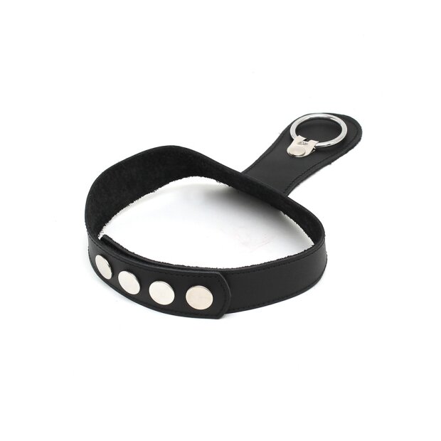 Rimba Collier d’Esclave avec Anneau Noir