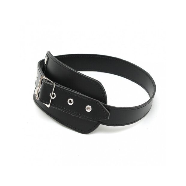 Rimba Knebel mit Dildo auf der Innenseite Schwarz 6 cm Ø 4 cm