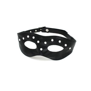 Rimba masque pour les yeux réglable avec clous noir