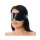 Rimba Leather Eye Mask Black