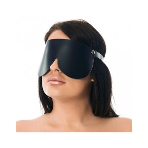 Rimba Leather Eye Mask Black