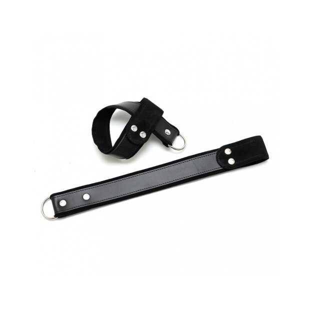 Rimba Armaufhängefesseln mit D-Ringen Schwarz