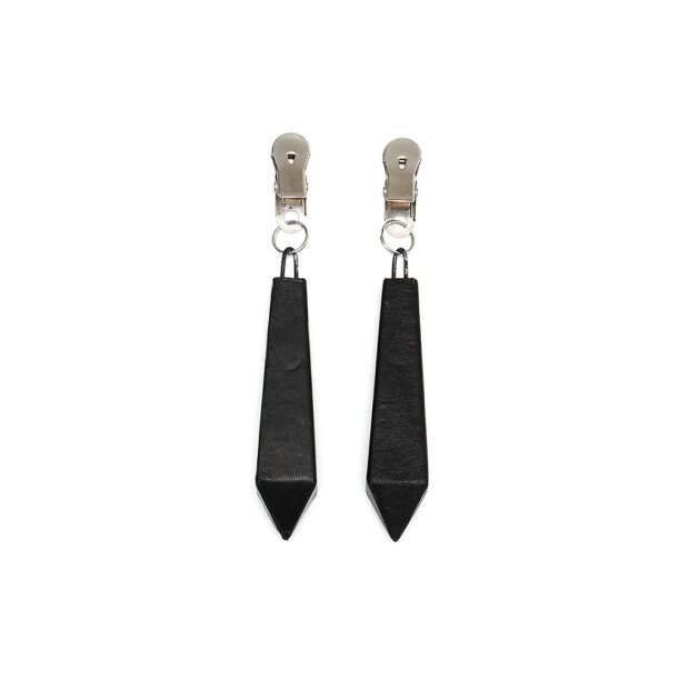 Rimba Pinces à seins avec poids Noir Argent 2 x 300 g