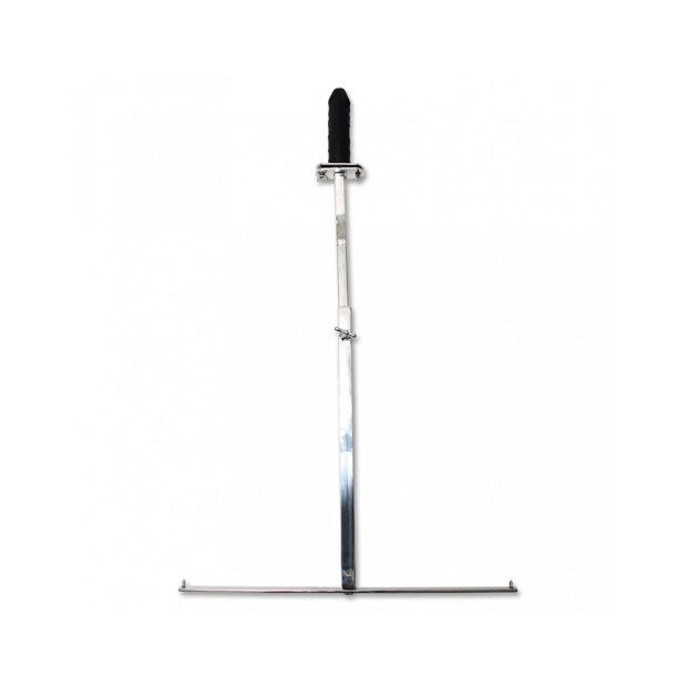 Rimba Metal Spreader Bar without Dildo Silver 60 cm