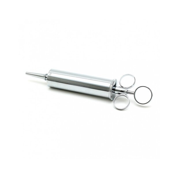 Rimba Metal Syringe Silver 50 ml