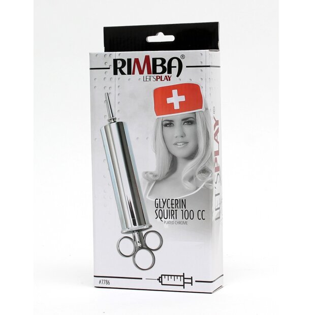 Rimba Spritze aus Metall Silber 100 ml