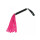 Rimba Small Whip with 30 Strands Pink Black